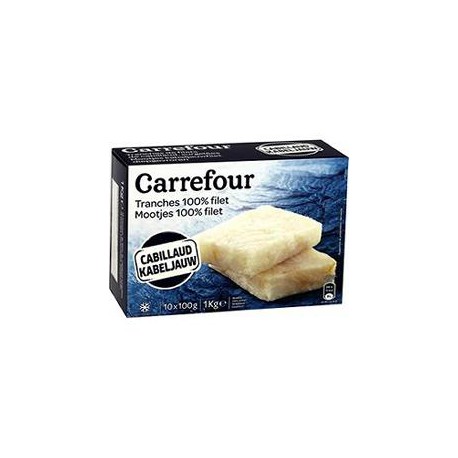 1Kg 10Tr Nature Cabillaud Crf