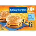 6X130G Cheeseburger Carrefour