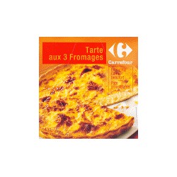 400G Tarte 3 Fromage Carrefour