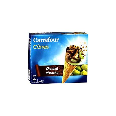 720Ml Cone Choc/Pistachex6 Crf