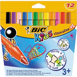 Bic 12 Feut.Color.Visacolor