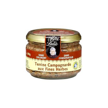 Terrine 200G Pate Campagne Mere Lalie