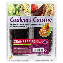 200G Cranberries Sechees Daco Bello