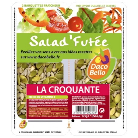 Daco Mel Graine Salad Croq125G