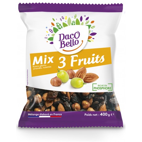 400G Melange 3 Fruits Daco Bello