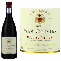 Mas Olivier Faugeres Rouge 2007 75Cl