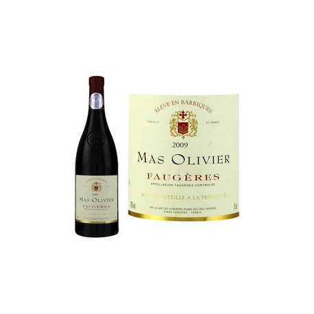 Mas Olivier Faugeres Rouge 2007 75Cl