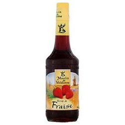 Bouteille 70Cl Sirop Fraise Tradition Valdonne