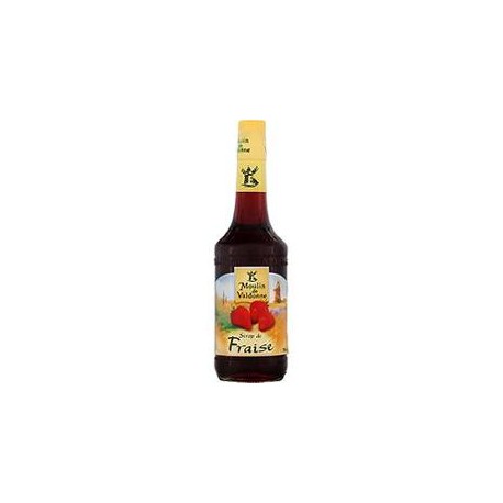 Bouteille 70Cl Sirop Fraise Tradition Valdonne