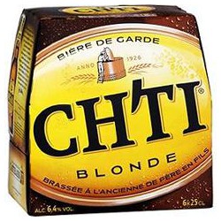 Chti Blonde Biere 6.4%V Pack 6X25Cl