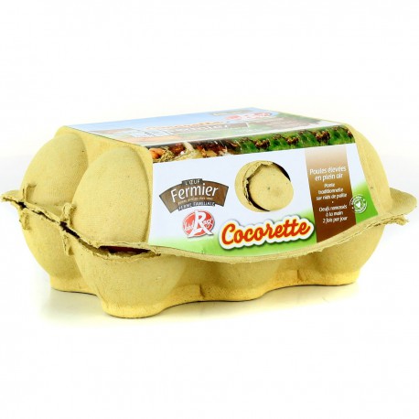 Cocorette Oeuf Tres Gros Label Rouge X5