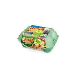 6 Oeufs Bio Fermier Cocorette