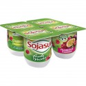 4X100G Sojasun Framboise/Passion