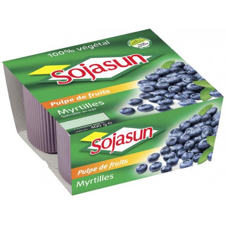 4X100G Sojasun Myrtille