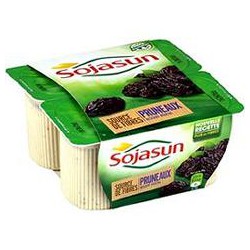 4X100G Sojasun Pruneaux