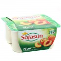 4X100G Peche Sojasun