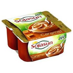 4X100G Sojasun Plaisir Caramel