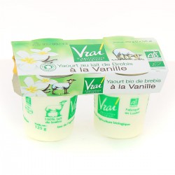 2X125G Yaourt Vrai Brebi Vanil
