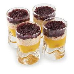 180G 4 Verrine Saint Jacques Billes Bigard