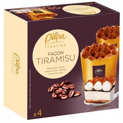 284G 4 Mini Pot Tiramisu Pilpa