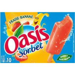 Oasis Bat Frais/Banan X10 400G