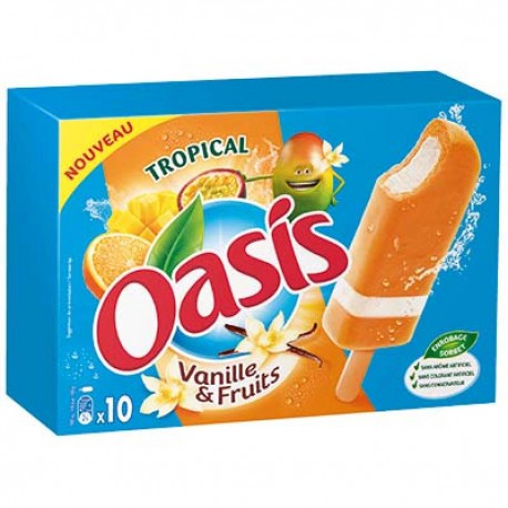 400G Bat Vanil/Tropi X10 Oasis