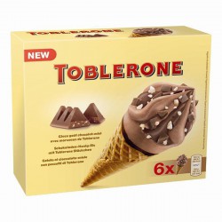 350G Cones 6X95Ml Toblerone