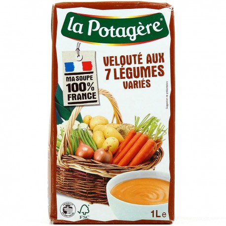 Potage Vel.7 Legumes Varies 1L