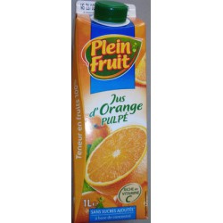 Plein.F Jus D Orange Pulpe 1L