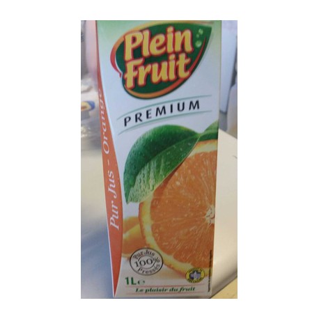 Pleinfrui.100% Jus D Orange 1L