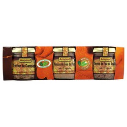 Arnaud Gout.Tradition Terrine Campagne Foie Volaille 3X180G