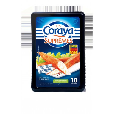 10 Batonnets Surimi Grands Coraya