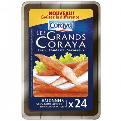 374G 24 Batonnets Surimi Grands Coraya