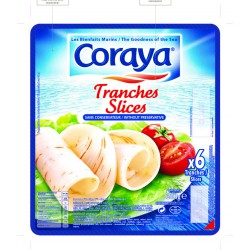 Coraya Jambon De La Mer Nature Coraya Grande Tranche X6 200G