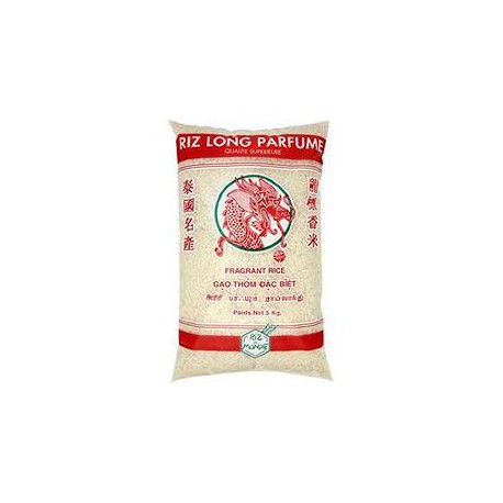 5Kg Riz Long Parfume Thai Dragon H-Cœur Riz Monde