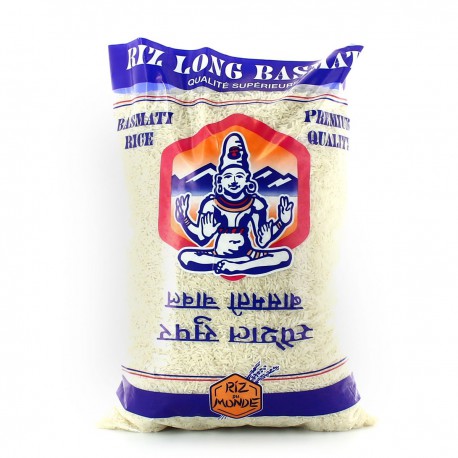 Bouddha Riz Long Basmati Sachet De 5Kg