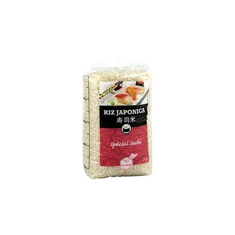 Riz Du Monde Riz Japonica Sushi, 1Kg
