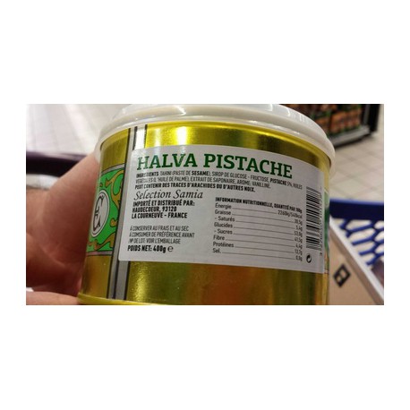 Bte 400G Halva Pistache H-Coeur