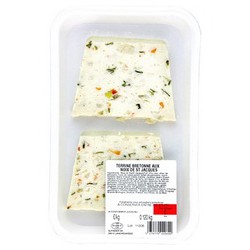 2X60G Terrine Bretonne Noix De Saint Jacques Guyader