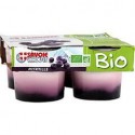 4X125G Yaourt Bio Bicouche Myrtille Savoir
