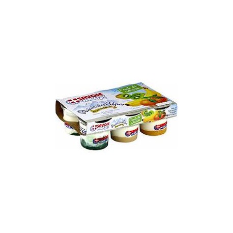 6X125G Yaourt Plaisir Alpes Fruit Saison Savoie