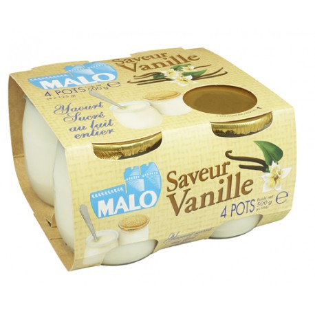 Malo Yt Pv Aro Vanille 4X125G