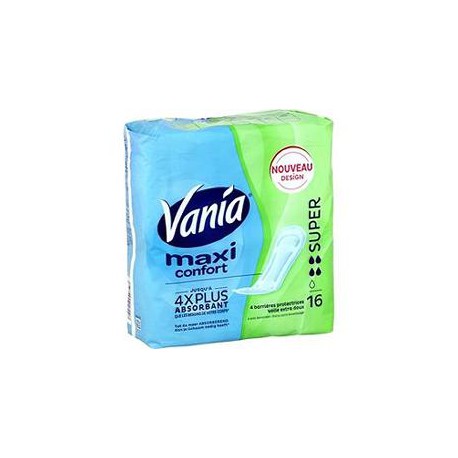 Vania Servieviette Maxi Confor Super Sachet De 15