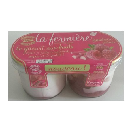 Fermier.Yt Fram-Rhubarb.2X160G