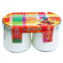 2X160G Riz Au Lait Rhum Raisin La Fermiere