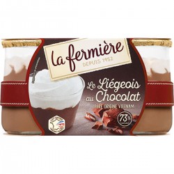 2X130G Liegeois Au Chocolat Lf