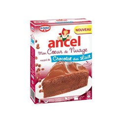 255G Coeur Nuage Chocolat Lait Ancel