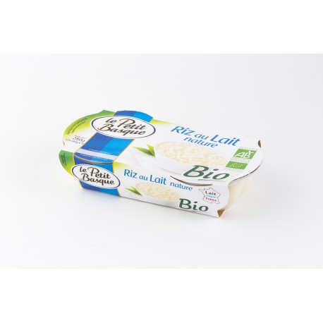 Petit Basque Riz Au Lait Nature Biol 2X140G
