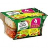 480G 4 Salades Portion Carottes/Taboule Original Martinet