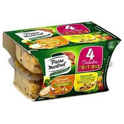 480G 4 Salades Portions Taboule Orienta/Taboule Poulet Martinet